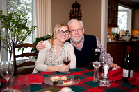 Wine and a hug and she's happy