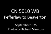 Pefferlaw to Beaverton 1975